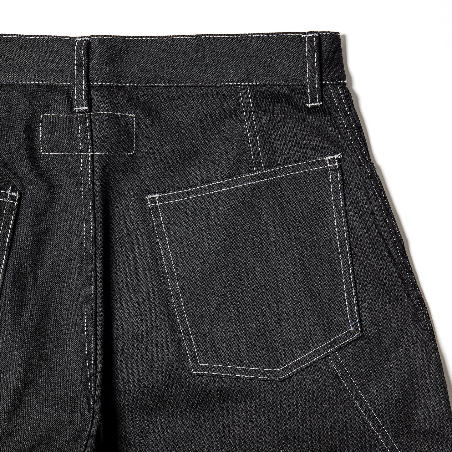 Structure Denim Pants
