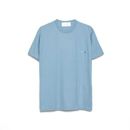 XS.S.M.L Embroidery T-Shirt BLUE L