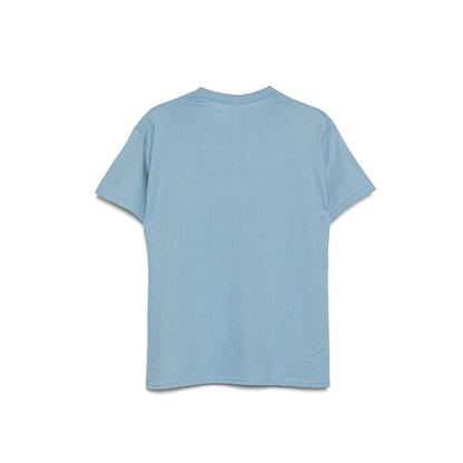 XS.S.M.L Embroidery T-Shirt BLUE L