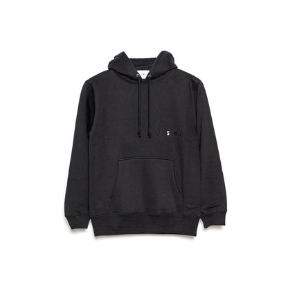 XS.S.M.L Embroidery Hoodie BLACK S