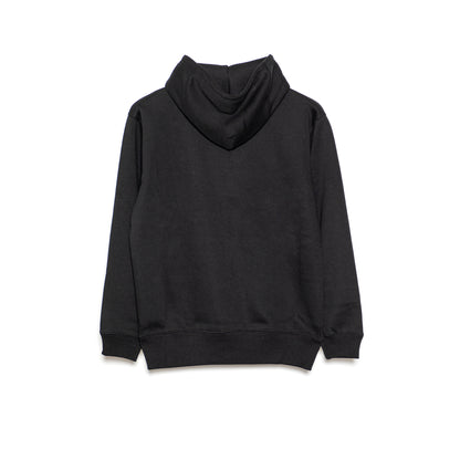 XS.S.M.L Embroidery Hoodie BLACK S