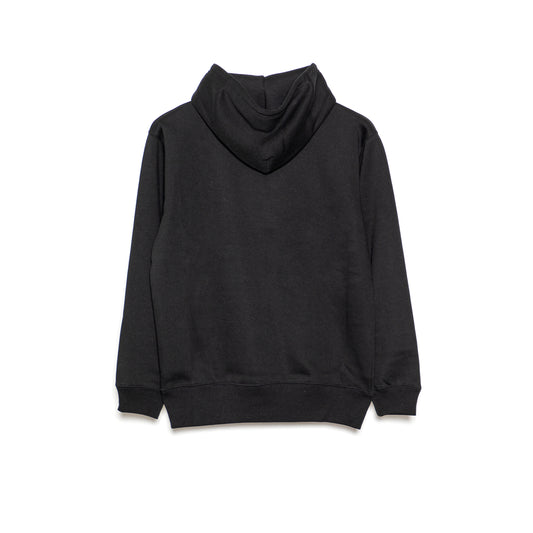 XS.S.M.L Embroidery Hoodie BLACK M