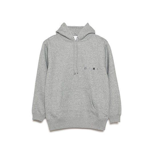 XS.S.M.L Embroidery Hoodie GREY M