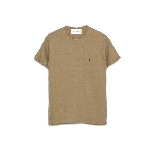 XS.S.M.L Embroidery T-Shirt KHAKI S